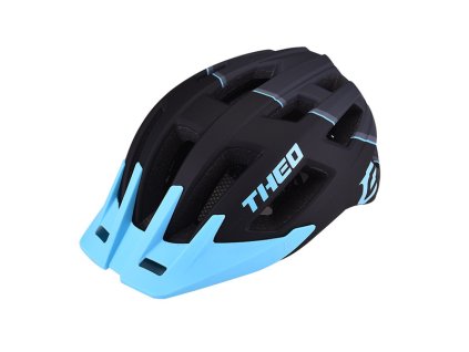 245135 extend cyklisticka prilba theo black sky blue m l 58 62cm matt