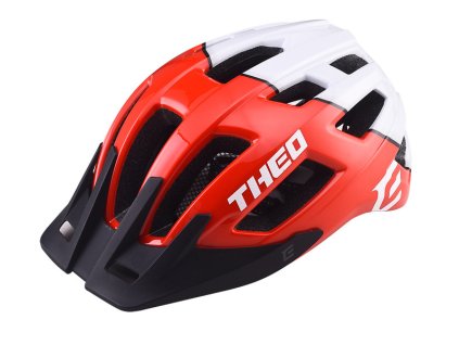 Extend THEO prilba, červená-polar biela, S/M (55-58cm)