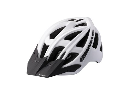Extend EVENT prilba, snow biela-čierna, M/L (58-61cm), matná