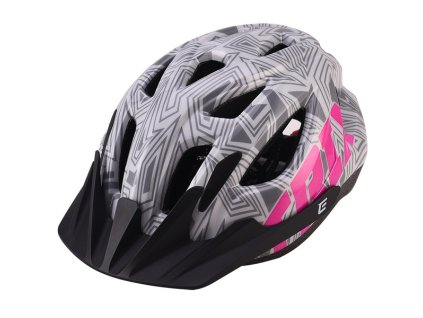 Extend TRIX prilba, labirint svetlá šedá XS/S (48-52 cm)