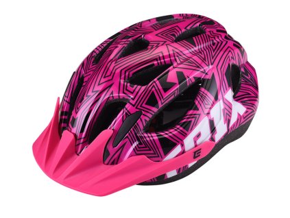 Extend TRIX prilba, labirint ružová XS/S (48-52 cm)