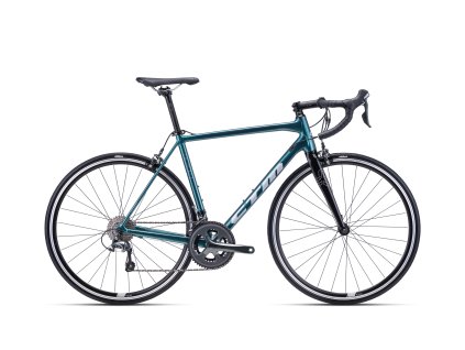 CTM BLADE COMP - tmavá zelená / strieborná (Veľkosť rámu XS 520)