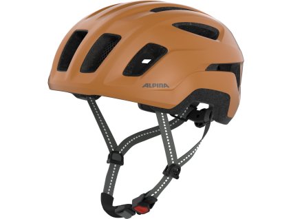 ALPINA PARANUS URBAN prilba, hnedá-burro matná (Varianta 55-59cm)