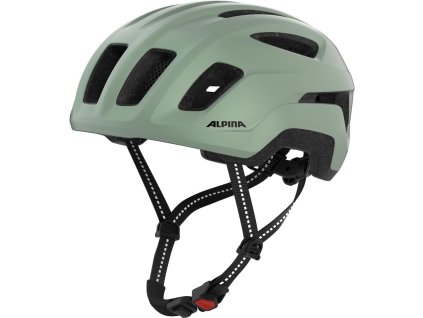 ALPINA PARANUS URBAN prilba, zelená matná (Varianta 59-61cm)