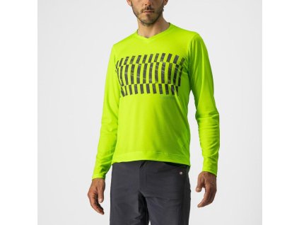 Castelli TRAIL TECH dres, limetková (Farba 383 limetková, Veľkosť M)