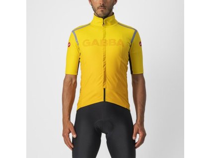 Castelli 22088 GABBA RoS Special Edition zimný dres, žltá kukurica (Farba 730 žltá kukurica, Veľkosť M)