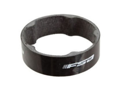 258206 fsa karbonova podlozka 1 1 8 x 10mm cierna logo h2373