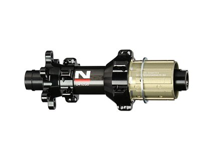Novatec D412CB-X12-A4ALS-11S zadný náboj, 6-dier, 24 dier, 12x142 mm, Shimano HG, OEM