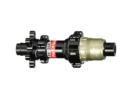 Novatec D412SB-X12-A4A-XDR zadný náboj, 6-dier, 24 dier, 12x142 mm, Sram XDR, OEM