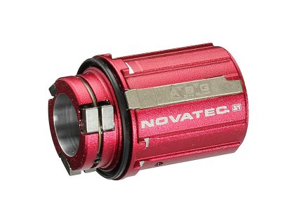 Novatec D2 ABG orech, 3-západkový, Shimano HG9, hliník, OEM