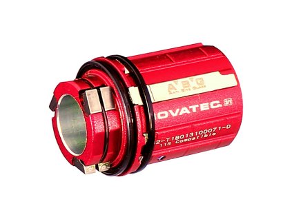 Novatec D2 ABG oreh, 3-západkový, Shimano HG11, hliník, OEM