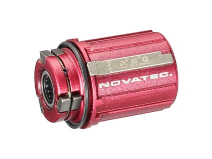 Novatec E ABG orech, 3-západkový, Shimano HG9, hliník, OEM