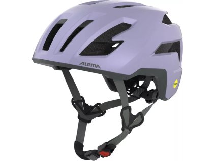 ALPINA TAUNUS GRAVEL MIPS prilba, fialová matná (Varianta 52-56 cm)