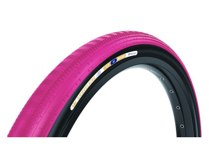 PANARACER Gravelking SS plášť, kevlar pätka, ružovo-čierny