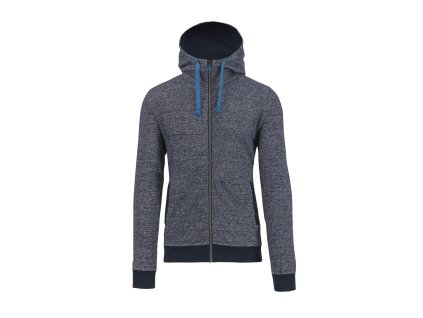 Karpos TOTOGA HEMP mikina so zipsom Sky Captain Melange (Veľkosť M)