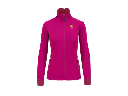 Karpos PIZZOCCO EVO dámska flíska so zipsom Innuendo/Cherries Jubilee (Veľkosť XS)