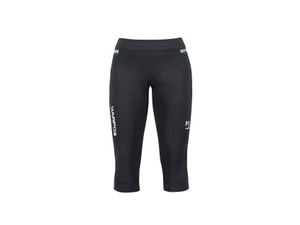 Karpos EASYFRIZZ dámske 3/4 nohavice black/ombre blue (Veľkosť S)