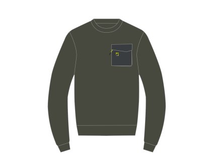 Karpos Mesdi Crewneck Flíska Deep Depth/Woodl.Gray (Veľkosť L)
