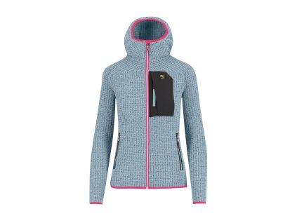 Karpos Rocchetta Evo Hoodie Dámska Flíska Forget/Black (Veľkosť XS)