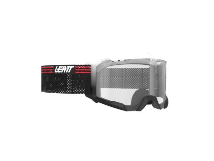 LEATT Velocity 4.0 MTB X-Flow Iriz okuliare, bielo-strieborné