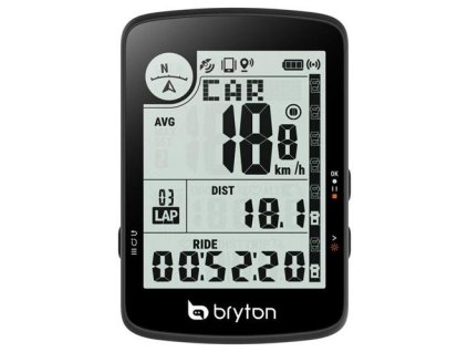 Bryton RIDER 17 E GPS cyklopočítač