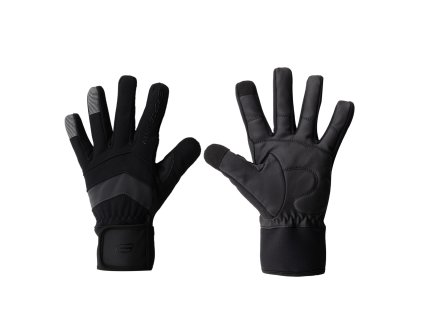Force rukavice WARMER, čierne (Varianta S)