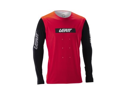 LEATT MTB Gravity 8.0 dres, Race červená