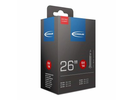 SCHWALBE Duša SV14 26x1.50/2.35 FV 40mm (40/60-559) 130g exlight