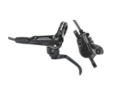 SHIMANO Brzda hydr. MT501 BLMT501/BRMT520 zadná čierna  Post Mount 1700mm had.+platn. D03S