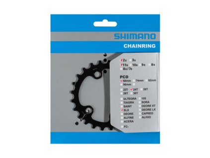 SHIMANO Prevodník 24z. M7000 SLX 34/24z. čierny 64mm