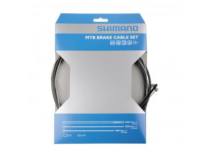 SHIMANO Kabeláž brzdová MTB komplet čierna