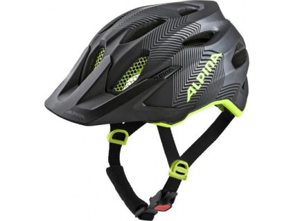 65412 3 alpina cyklisticka prilba carapax jr cierno neonovo zlta