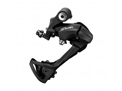 SHIMANO Prehadzovačka Acera T3000 9-k. čierna super dlhé ramienko