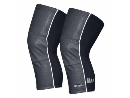 FORCE návleky na kolená WIND-X čierne