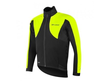 Force bunda X100, zimná, čierna-fluo