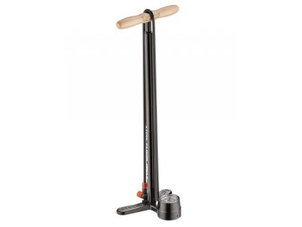 LEZYNE Pumpa nožná Steel Floor Drive TALL 220 psi, vysoká, čierna