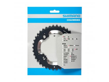 SHIMANO Prevodnik 38z. M785 XT 38/24z. čierny 104mm