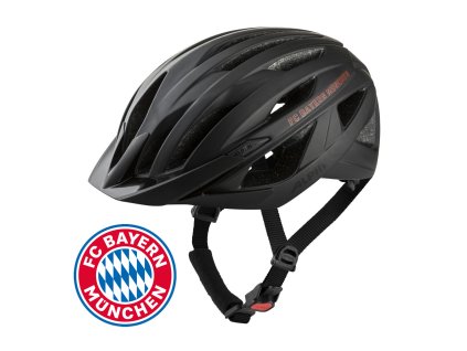 ALPINA PARANA prilba, čierna FC Bayern (Varianta Veľkosť L (55-59))