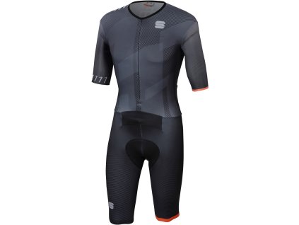 Sportful Bodyfit Pro Bomber 111 Kombinéza čierna