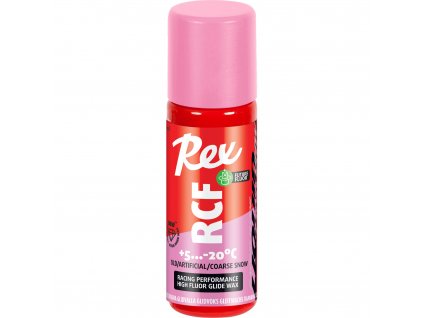 Rex vysokofluórový tekutý vosk RCF ružový, starý sneh UHW  +5...-20 C 60 ml