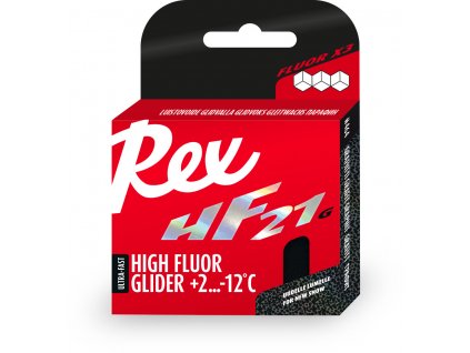 Rex HF21 grafitový vysokofluorový vosk +2 ...-12 C 40 g