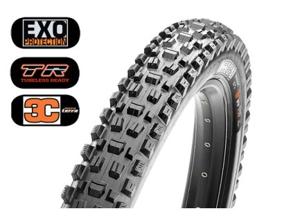 Maxxis ASSEGAI 29x2.60, EXO/TR/3CT, kevlar, MTB plášť