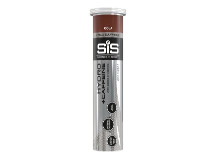 SiS Hydro + kofeín energetický nápoj, tablety 20x4g, kola