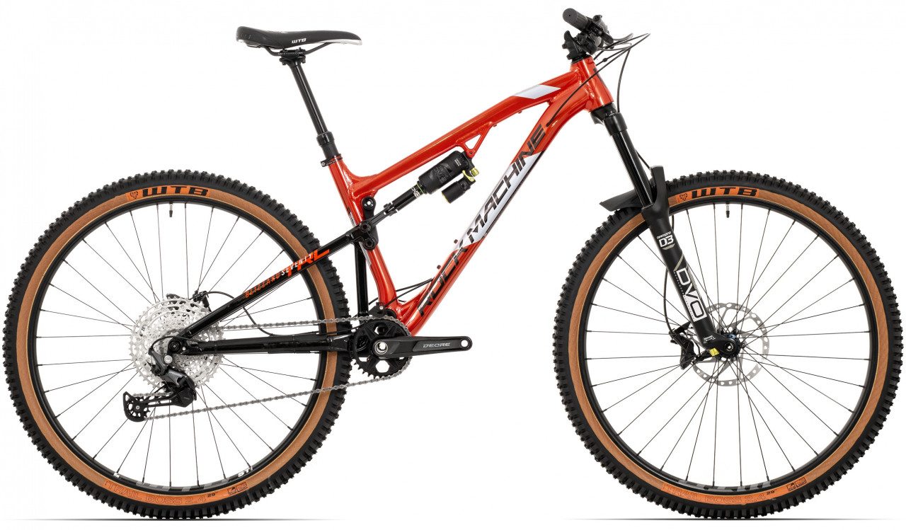 Rock Machine Blizzard TRL 70-29 bicykel, oranžová/strieborná/čierna Varianta: 21" (XL)