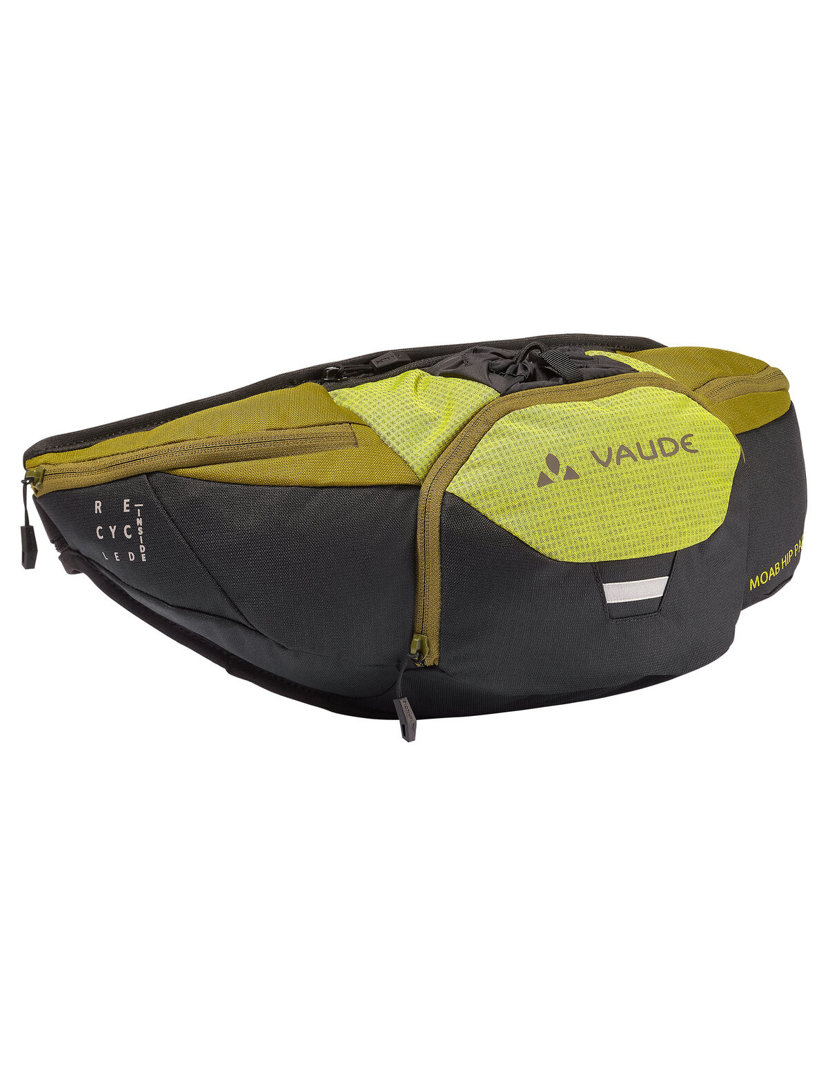 Vaude cyklistická ľadvinka Moab Hip Pack 4, unisex, bright green Varianta: Vaude Moab Hip Pack 4, bright green