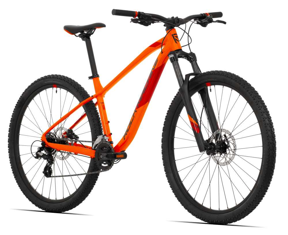 Rock Machine Blizz 10-29 bicykel, oranžová/čierna/červená Varianta: 17" (M)