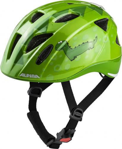 ALPINA Cyklistická prilba Ximo Flash zelený dino Varianta: Veľkosť : XS, green dino