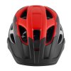 FORCE AVES MTB prilba na bicykel, červeno-čierna matná (Varianta L-XL)