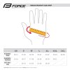 122460 2 force rukavice mtb power cierno fluo