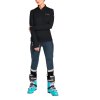 142466 2 vaude livigno halfzip ii damsky pulover cierny